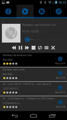 Instrumental Beats Pro android App screenshot 0